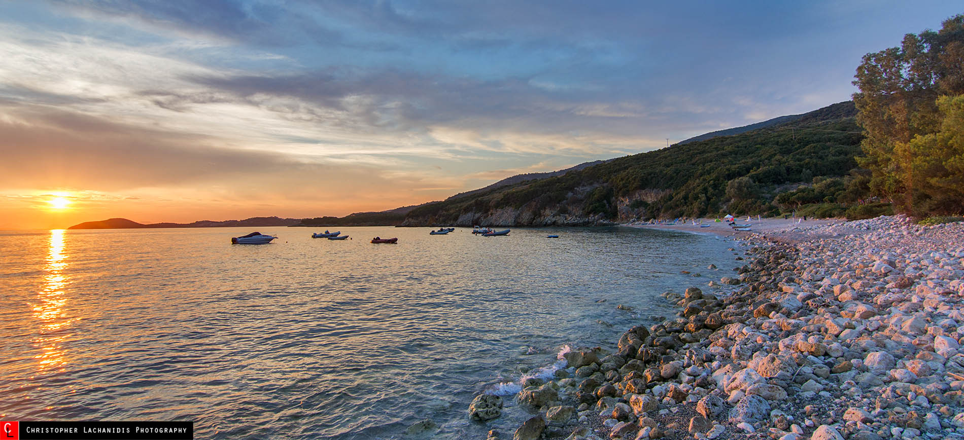 Sofas Beach Perdika Thesprotia Epirus Greece