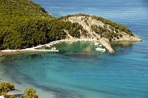 Arillas Beach 500 meters from Villa Hara!