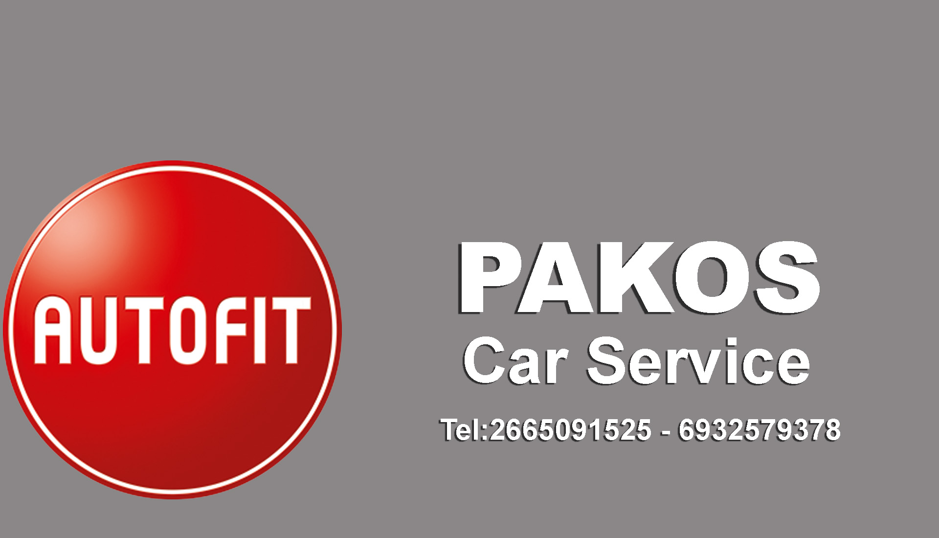 Pakos Autofit! Engine check, oil change, tires, shock absorbers and everything else your car needs!