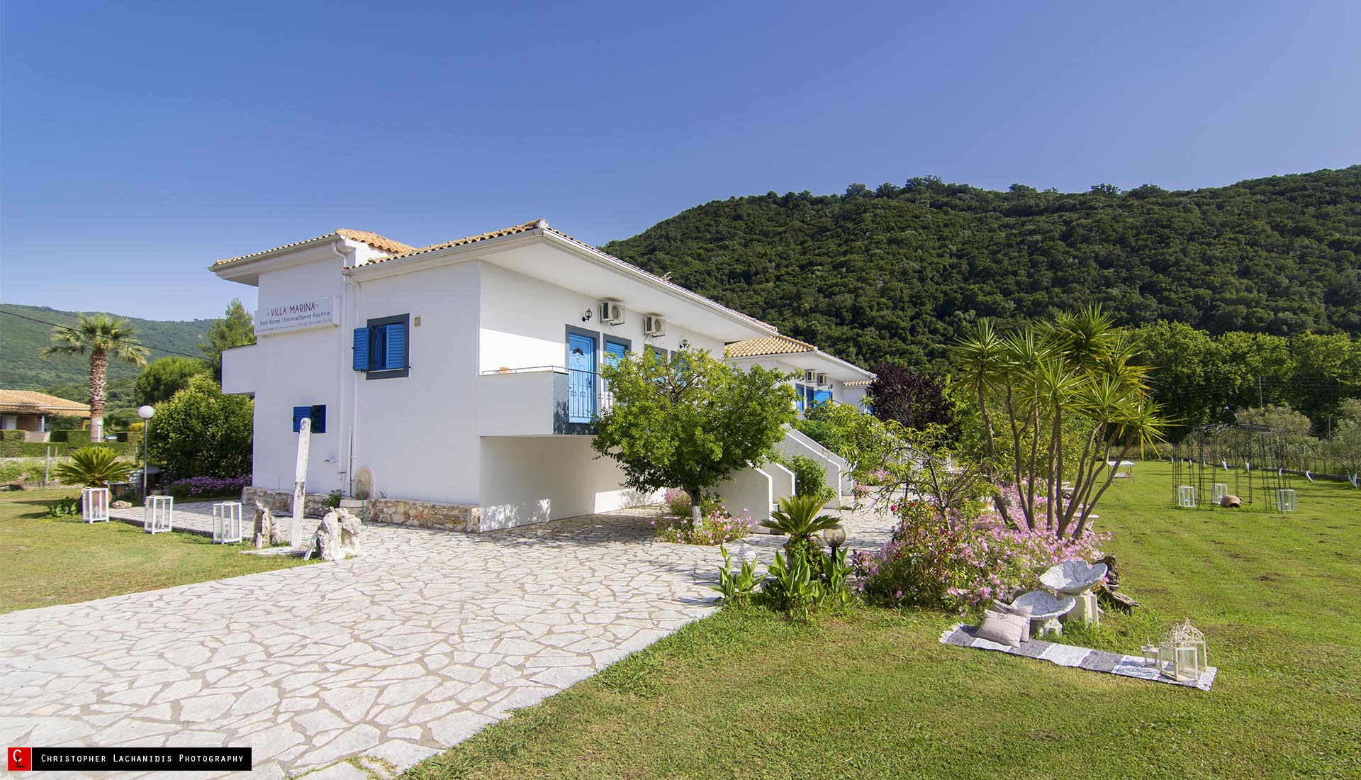Villa Marina Apartments for rent Karavostasi beach Perdika Thesprotia Epirus Greece!